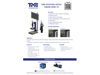 TME-STATION-OPTO-LIQUID LENS-V1